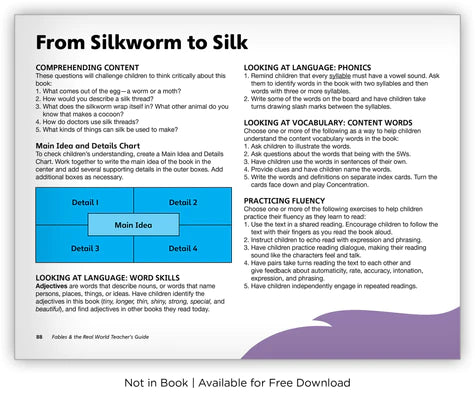 From Silkworm to Silk (Fables & The Real World)