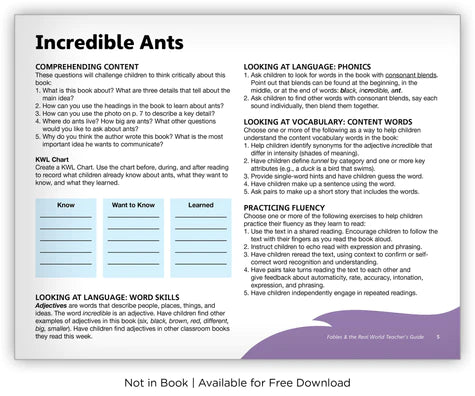 Incredible Ants (Fables & The Real World)