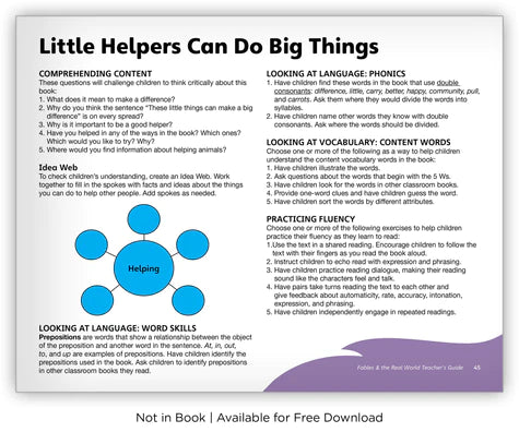 Little Helpers Can Do Big Things Fables & The Real World)