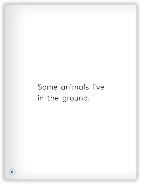 My World: Where Do Animals Live?