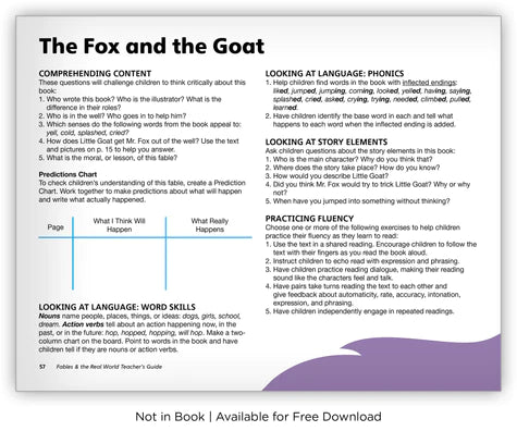 The Fox and the Goat (Fables & The Real World)BIG BOOK