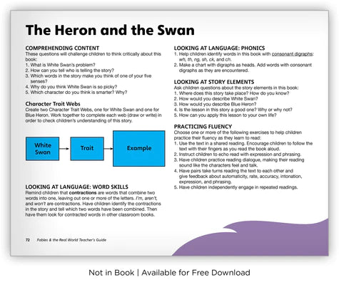The Heron and the Swan (Fables & The Real World)