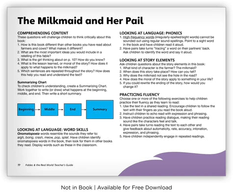 The Milkmaid and Her Pail (Fables & The Real World)BIG BOOK