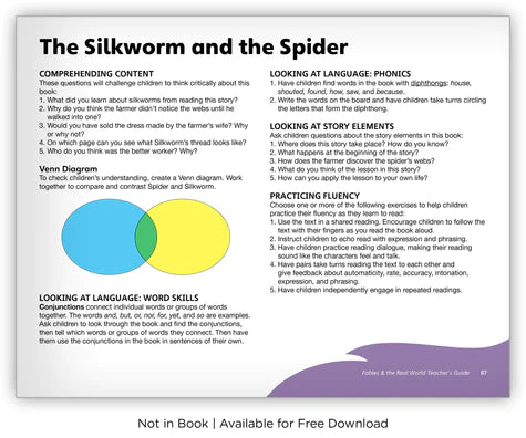 The Silkworm and the Spider (Fables & The Real World)