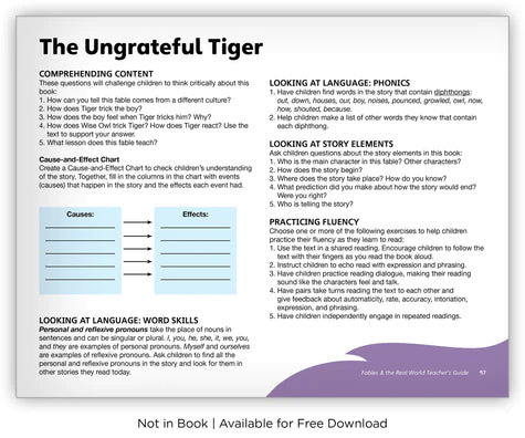 The Ungrateful Tiger (Fables & The Real World)BIG BOOK