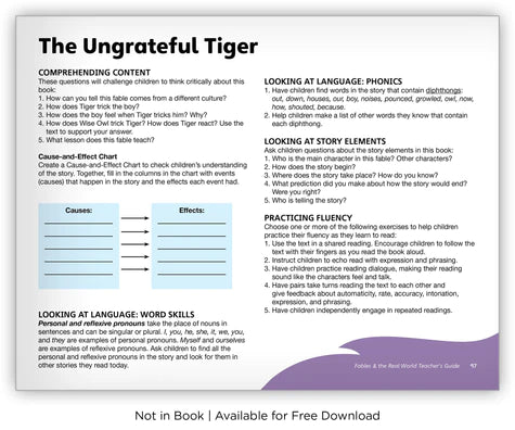 The Ungrateful Tiger (Fables & The Real World)
