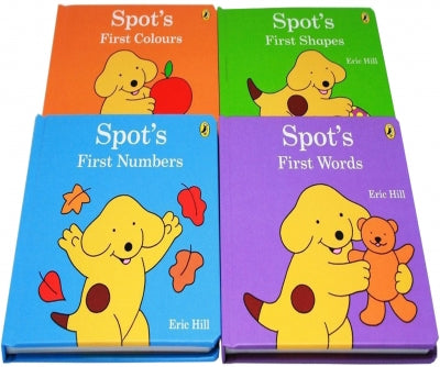 Early Learning With Spot 4 Books Collection Set By Eric Hill