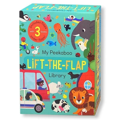 My Peekaboo Lift The Flap Library 3 Books Collection Box Set