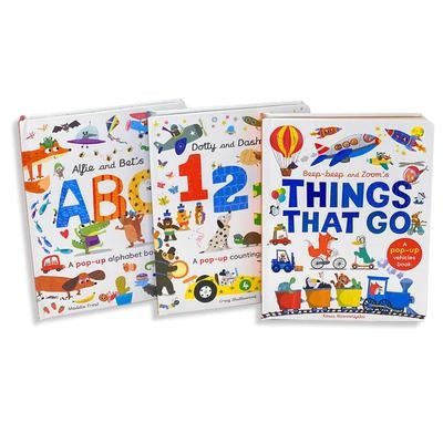 Little Learners Pop Up Collection 3 Books Box Set