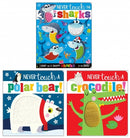 Never Touch and Feel Series 3 Books Collection Set (Series 2)
