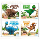 The World of Dinosaur Roar Series Books 1 - 4 Collection Set