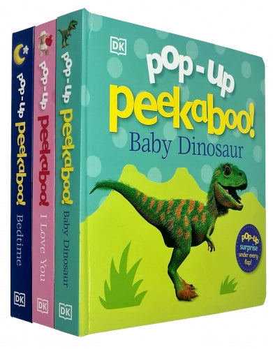 Pop-Up Peekaboo Collection 3 Books Set By DK