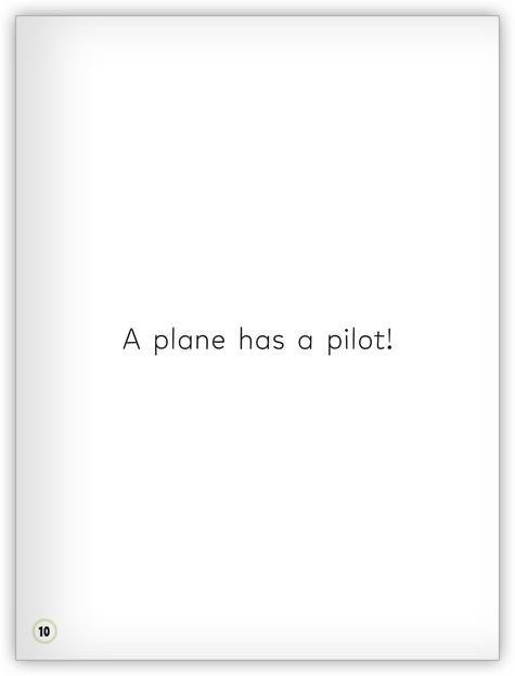 My World: Inside a Plane