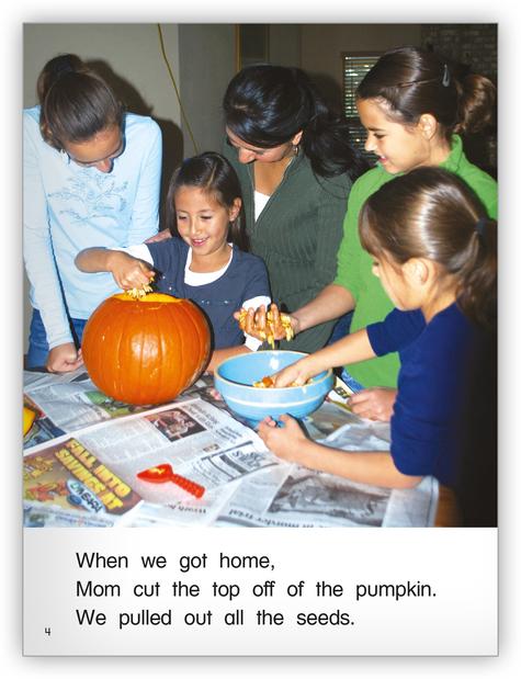 Kaleidoscope Big Book GR-H:  Jack-O-Lantern Pie