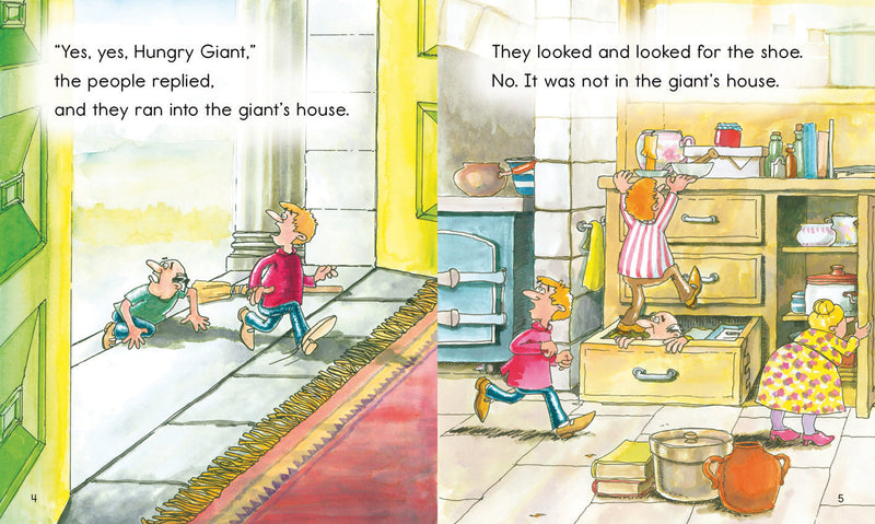 The Hungry Giant's Shoe (L16)Big Book