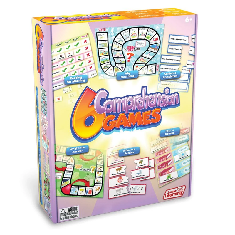 6 Comprehension Games (JL406)