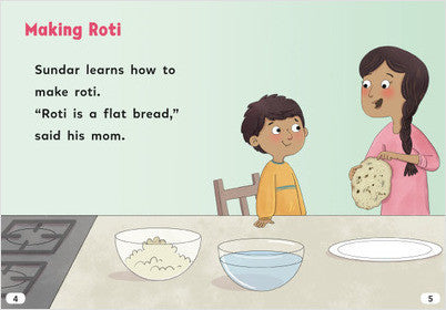 My World:Making Roti
