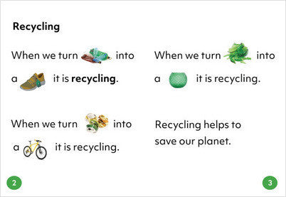 Sustainability:Recycle and Save: Book 20