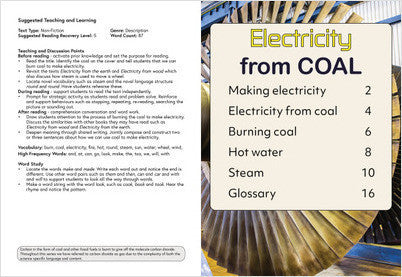 Sustainability:Electricity from Coal: Book 37