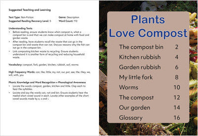 Sustainability:Plants Love Compost: Book 18