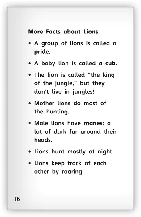 Lions (Fables & The Real World)