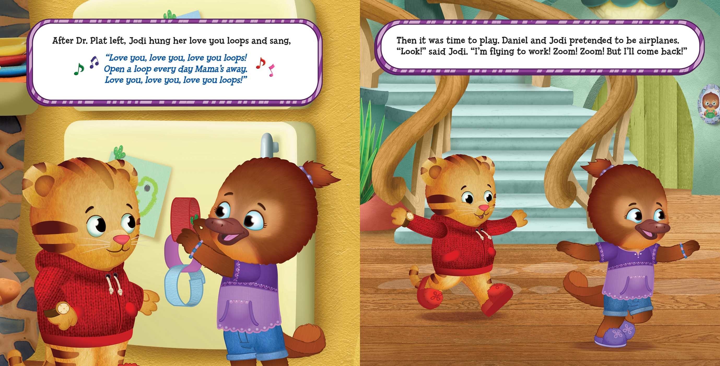 Mama Travels for Work(Daniel Tiger’s Neighborhood)