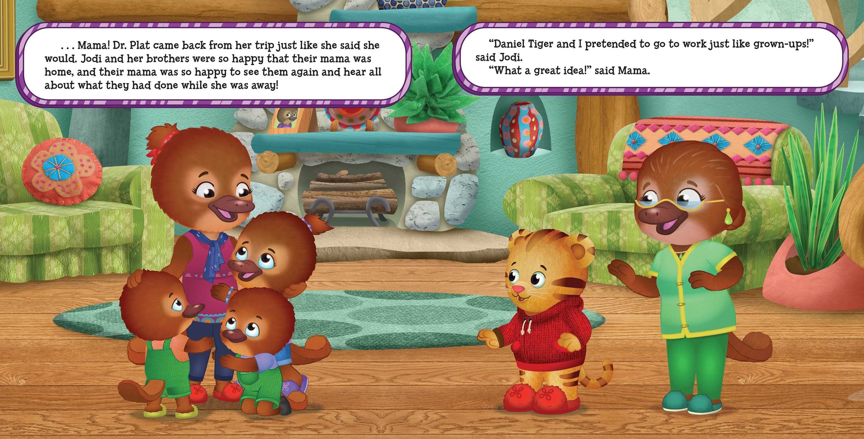 Mama Travels for Work(Daniel Tiger’s Neighborhood)