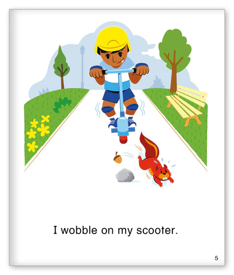 Kid Lit Level B(Culture)On My Scooter