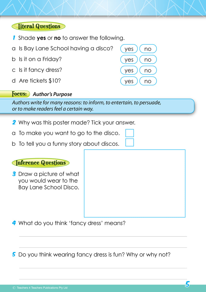 Reading Conventions Book 1