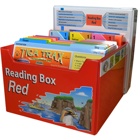 Reading Box - Red (L6 to 27+)