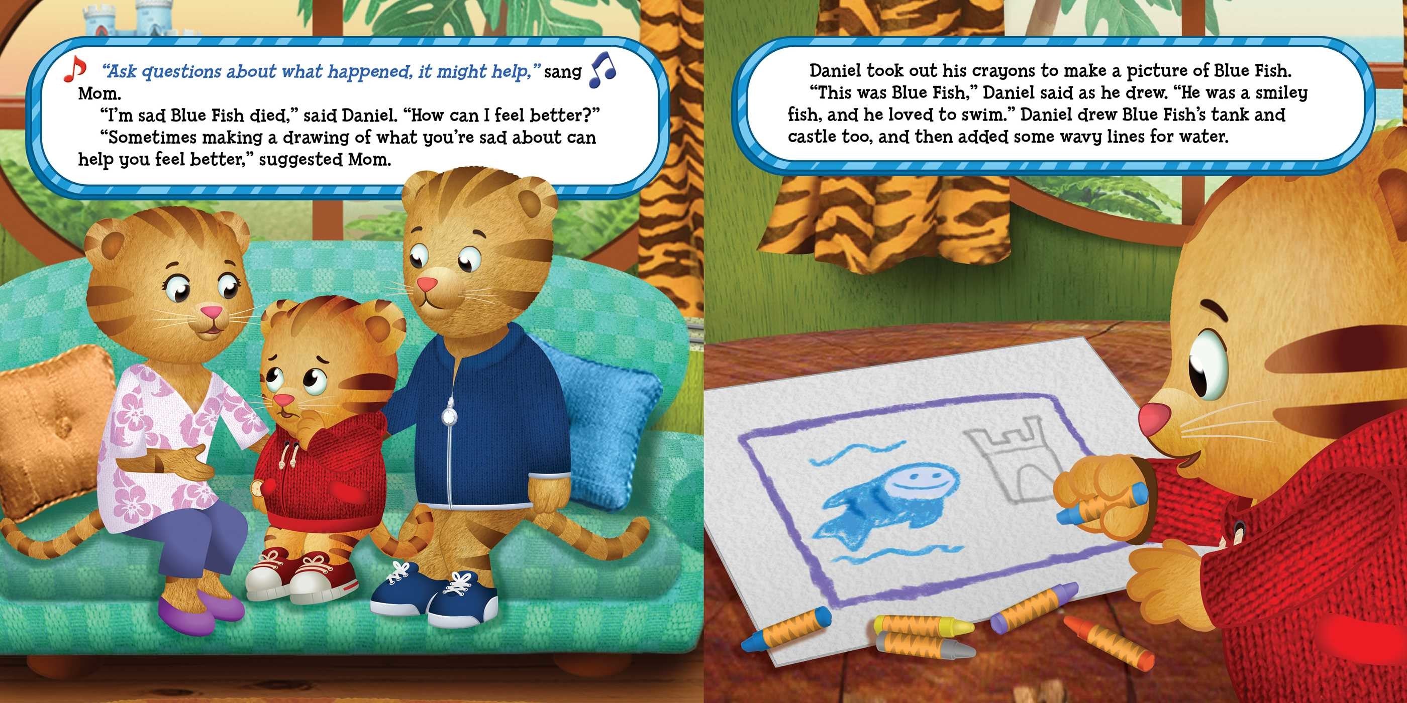 Remembering Blue Fish (Daniel Tiger’s Neighborhood)
