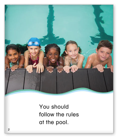 Kid Lit Level C(Community)Rules at the Pool