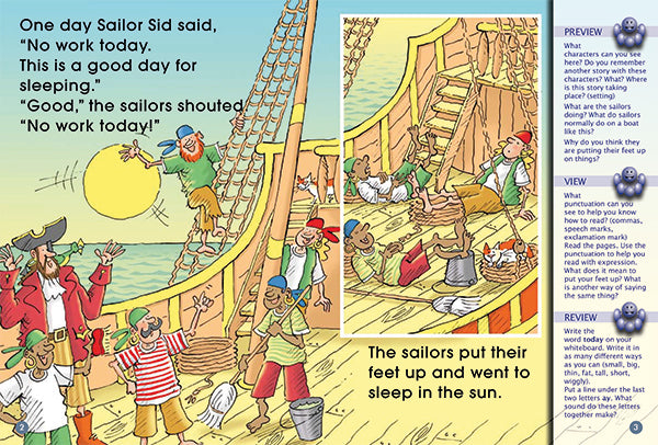 Key Links Blue Book 4, Level 9: Sailor Sid is Clever