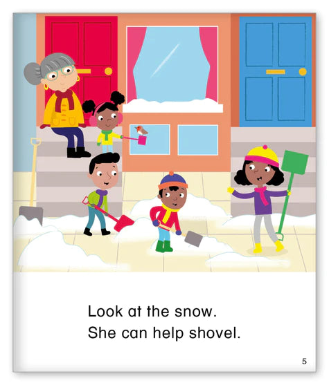 Kid Lit Level B(Community)Shovel the Snow