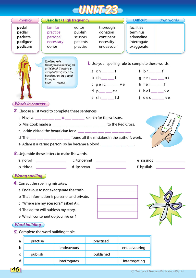 Spelling Conventions Book 6(1st Ed.)