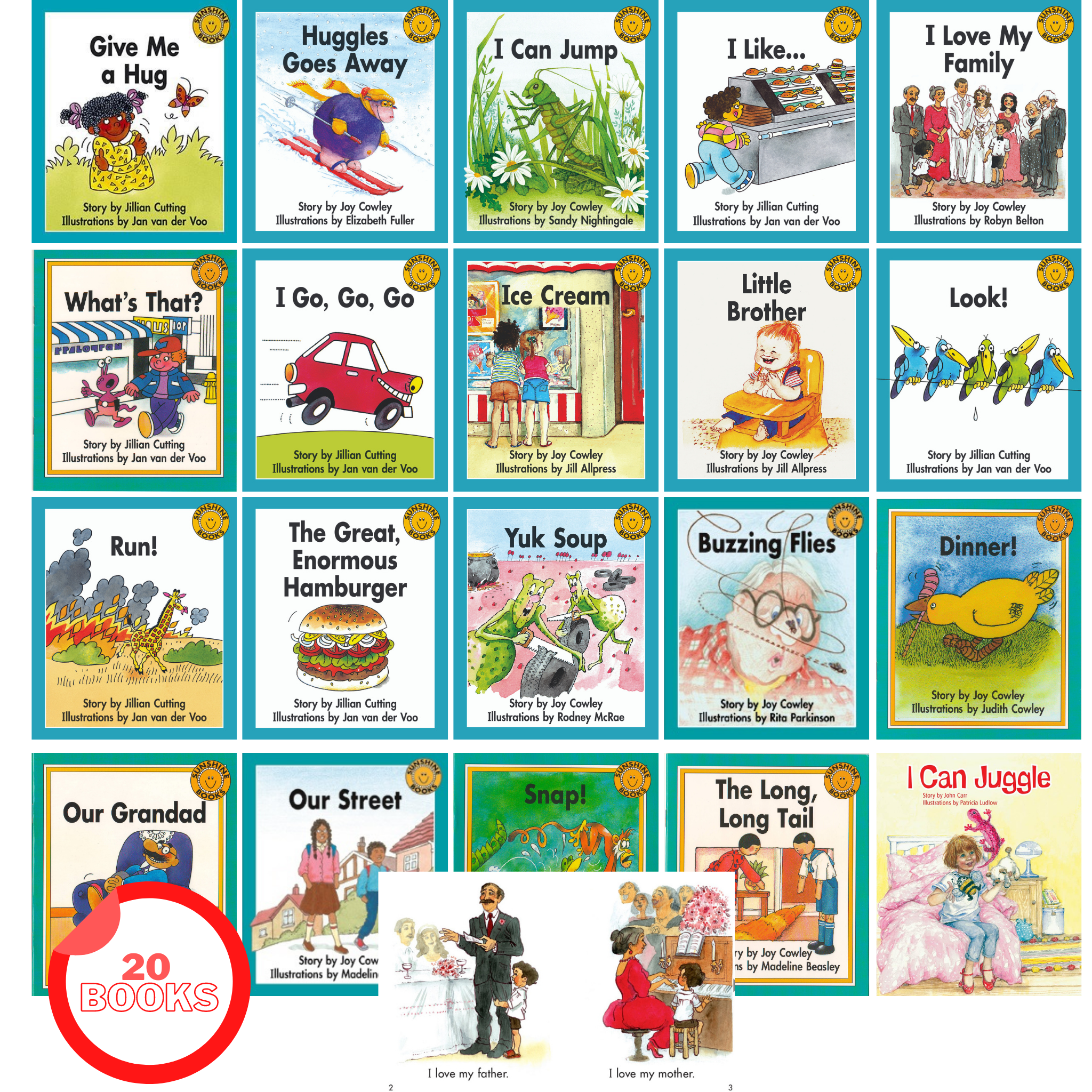 Sunshine Books Level 2 Book Pack(20 books)