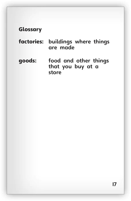 Stores and Markets (Fables & The Real World)
