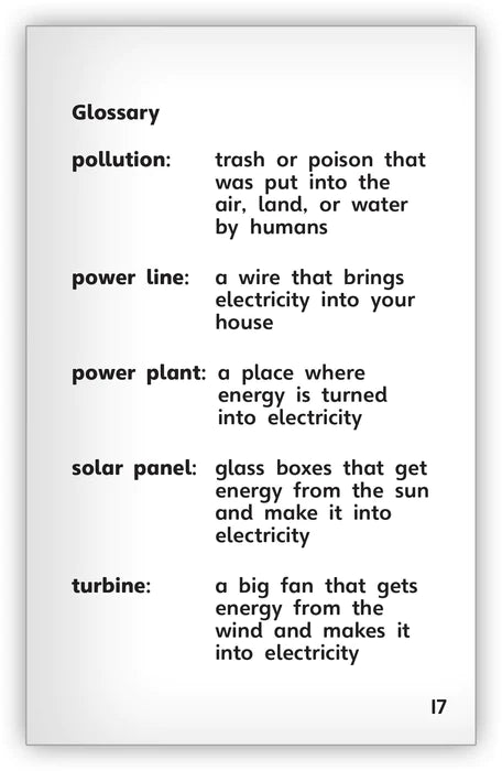 Sun and Wind Energy (Fables & The Real World)