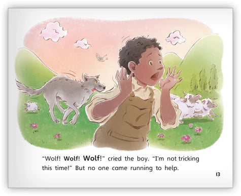 The Boy Who Cried Wolf (Fables & The Real World)BIG BOOK