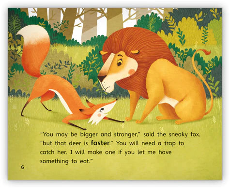 The Fox, the Lion, and the Deer (Fables & The Real World)BIG BOOK