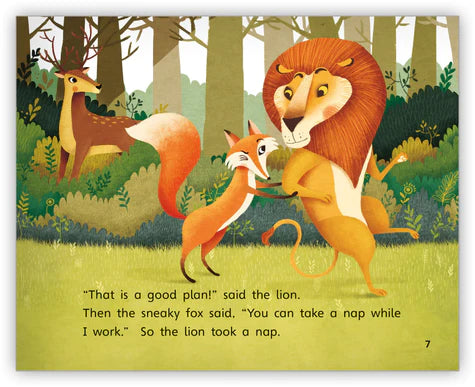 The Fox, the Lion, and the Deer (Fables & The Real World)BIG BOOK