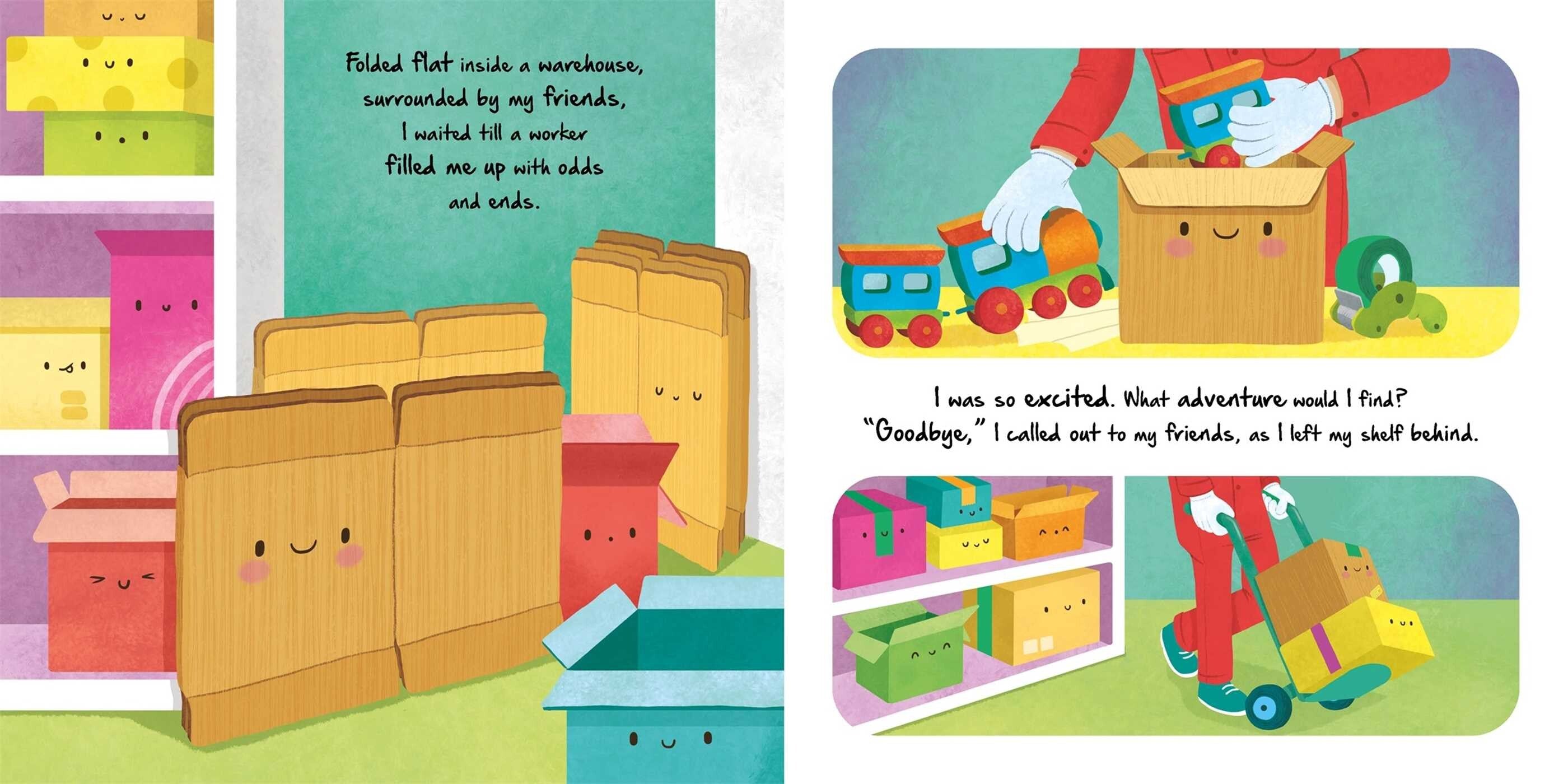 The Life of a Little Cardboard Box