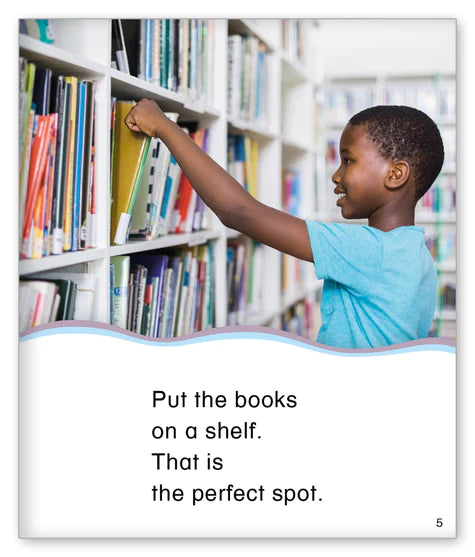 Kid Lit Level D(Community)The Perfect Spot