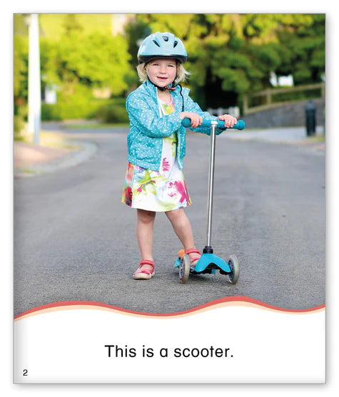 Kid Lit Level B(Culture)This Is a Scooter