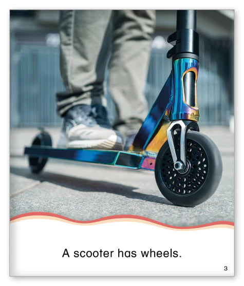 Kid Lit Level B(Culture)This Is a Scooter