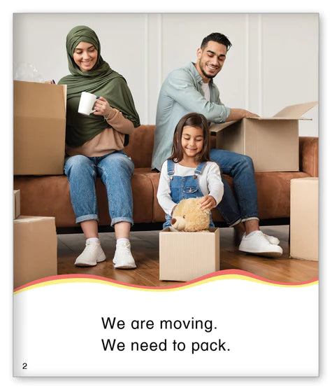 Kid Lit Level B(All About Me)We Are Moving