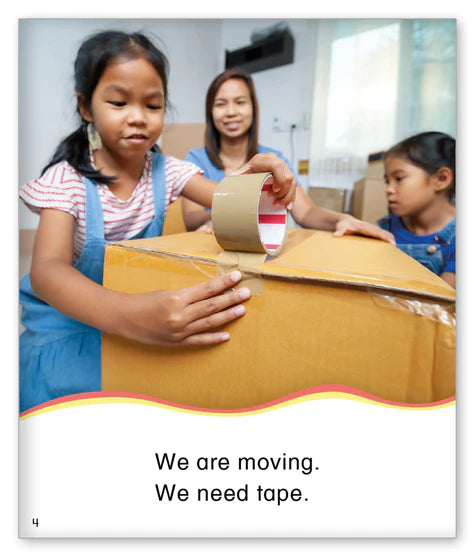 Kid Lit Level B(All About Me)We Are Moving