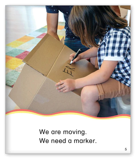 Kid Lit Level B(All About Me)We Are Moving