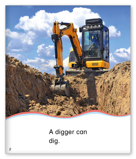 Kid Lit Level B(Community)What Can Diggers Do?