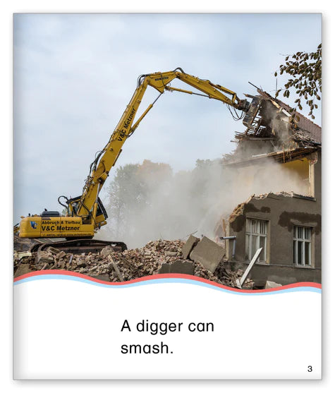 Kid Lit Level B(Community)What Can Diggers Do?